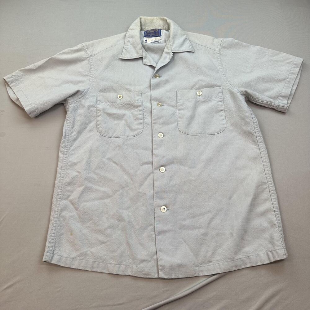 Vintage Pendleton Disneyland Shirt Mens‎ Medium Wool Frontierland Made USA 60s